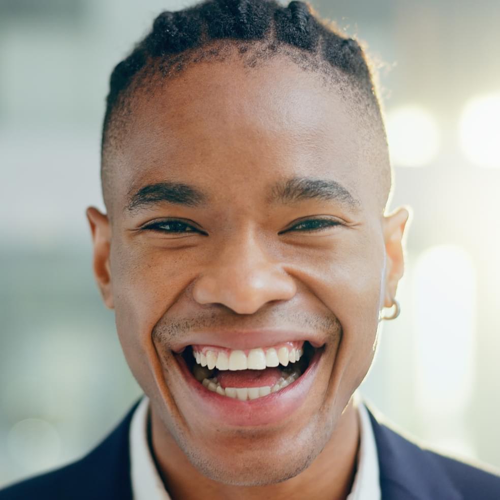My Dental Hub close-up of a bright smile after professional teeth whitening in Skokie, IL
